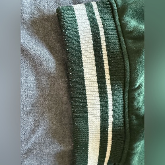 Zara Green Varsity Jacket - Picture 6 of 9